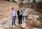 Visita a las excavaciones de la Plaza de la Merced