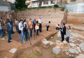 Visita a las excavaciones de la Plaza de la Merced