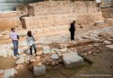 Visita a las excavaciones de la Plaza de la Merced