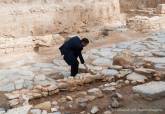 Visita a las excavaciones de la Plaza de la Merced