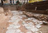 Visita a las excavaciones de la Plaza de la Merced