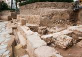 Visita a las excavaciones de la Plaza de la Merced