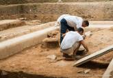 Visita a las excavaciones de la Plaza de la Merced