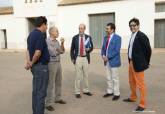 Visita del alcalde a las instalaciones de la UPCT en la Finca Toms Ferro