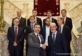 Firma de convenio marco de colaboraci�n entre Ayuntamiento y UPCT