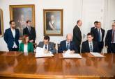 Firma de convenio marco de colaboraci�n entre Ayuntamiento y UPCT
