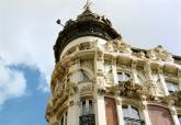 Edificio del Gran Hotel en Cartagena, obra del arquitecto V�ctor Beltr�