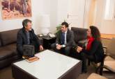 Reuni�n del presidente de Natursport con el alcalde