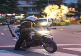 La Polic�a Local iba abriendo el desfile