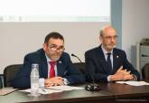 José López y Jose Antonio Franco presentan la cátedra Infraestructuras Ayuntamiento de Cartagena-UPC