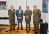 Visita del director del Instituto Militar al alcalde
