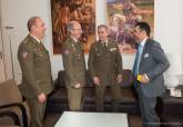 Visita del director del Instituto Militar al alcalde
