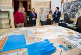 Visita de Jos Lpez al Museo Histrico Militar