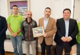 Recibimiento de Andr�s Lled� tras completar su reto