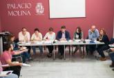 Mesa del Pacto por la Noche, en el Palacio Molina