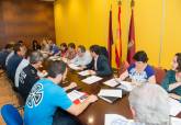 Reunin de actuaciones urgentes de la Mesa del Pacto por la Noche