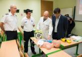 Curso de uso del desfibrilador para voluntarios de Protecci�n Civil