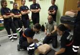 Curso de uso del desfibrilador para voluntarios de Protecci�n Civil