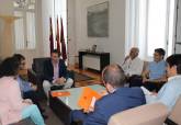 Reuni�n del alcalde con el nuevo consejero de Fomento, Pedro Rivero