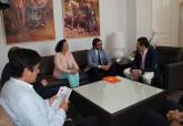 Reunin del alcalde con el nuevo consejero de Fomento, Pedro Rivero