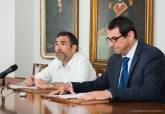 Firma del convenio entre Leroy Merln y Ayuntamiento de Cartagena