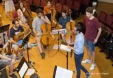 Ensayo de la Joven Orquesta Sinfnica de Cartagena