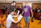 Ensayo de la Joven Orquesta Sinfnica de Cartagena