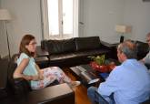 Reuni�n Ana Bel�n Castej�n con presidente UCOMUR