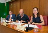 Firma del convenio de remodelaci�n del Mercado Santa Florentina