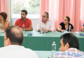 Reuni�n de trabajo con empresarios del Mar Menor