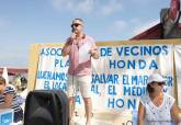 Tercera movilizaci�n por el Mar Menor en Playa Honda