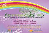 Cartel FEMADIS 2016, feria de mayores y personas con discapacidad