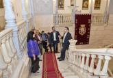 Recepci�n del alcalde a asociaciones socio-sanitarias en el Palacio Consistorial