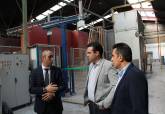 Visita de Ana Beln Castejn a empresas de la comarca para formacin ADLE