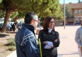 Visita de la vicealcaldesa a la Adle en Canteras
