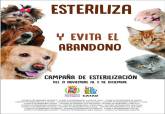 Campaña de esterilización de mascotas