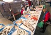 Puesto de pescado del Mercado de Santa Florentina