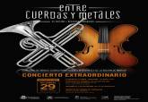 Cartel Concierto Extraordinario de Entre Cuerdas y Metales