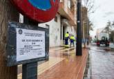 Limpieza de las calles ante la previsin de fuertes lluvias