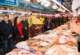 Proyecto Pescados con Arte, en el Mercado Santa Florentina