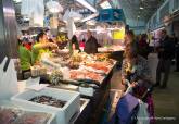 Proyecto Pescados con Arte, en el Mercado Santa Florentina