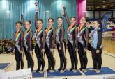 Entrega de trofeos I Fase Copa de Espa�a Gimnasia Est�tica de Grupo