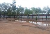 Visita de Ana Beln Castejn y David Martnez a los centros escolares afectados por las lluvias