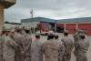 La Escuela de Infantería de Marina de Cartagena visita las instalaciones del Parque de Seguridad
