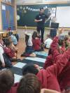 Actividad de la ESPAC con alumnos de Primaria de Franciscanos