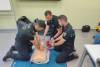 Curso de primeros auxilios para futuros agentes de Polica Local en la ESPAC.