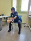 Curso de primeros auxilios para futuros agentes de Polica Local en la ESPAC.