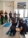 Curso de primeros auxilios para futuros agentes de Polica Local en la ESPAC.