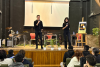 Encuentro de la escritora Julieta Soria con alumnos del IES Isaac Peral