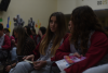 Beatriz Berrocal, finalista del Premio Hache 2025, conversa con alumnos del colegio Narval